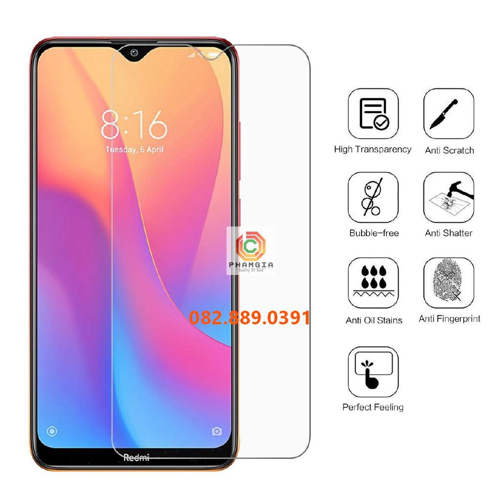 Dán cường lực Xaomi Redmi 7/ Y3/ 7A nano dẻo siêu bền siêu bảo vệ