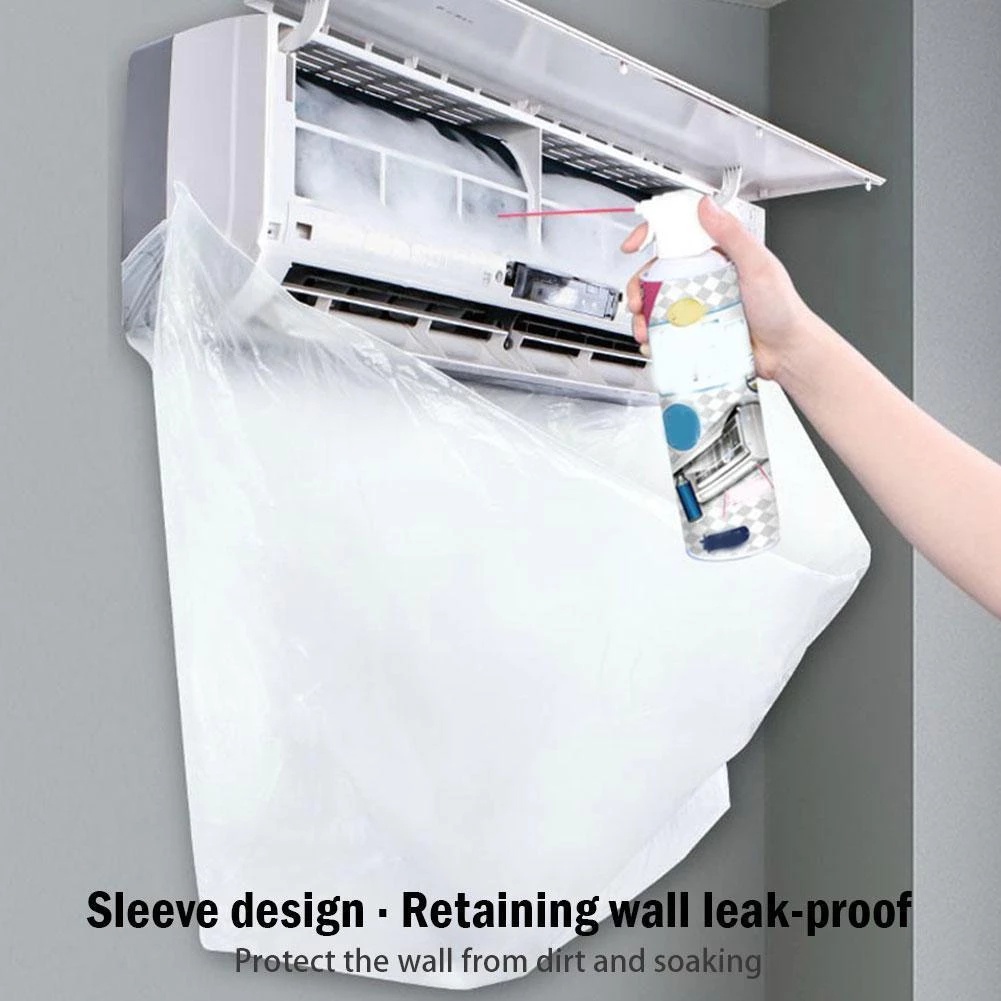 Vỏ Bọc Máy Điều Hòa Dùng Một Lần Bằng Nhựa Trong Suốt Chống Thấm Nước/Chống Rỉ Sét