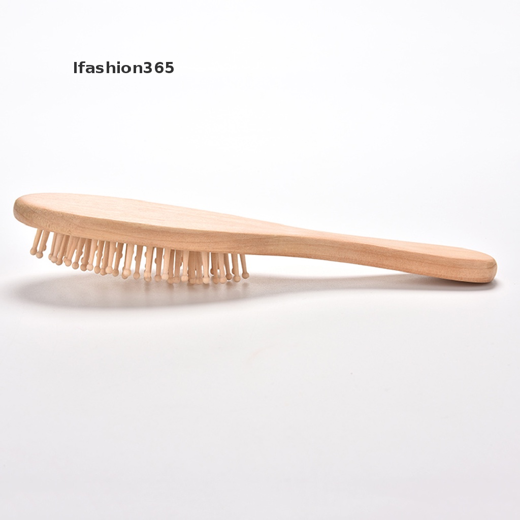 [Hàng mới về] Lược chải móc mát xa da đầu bằng gỗ chăm sóc da đầu