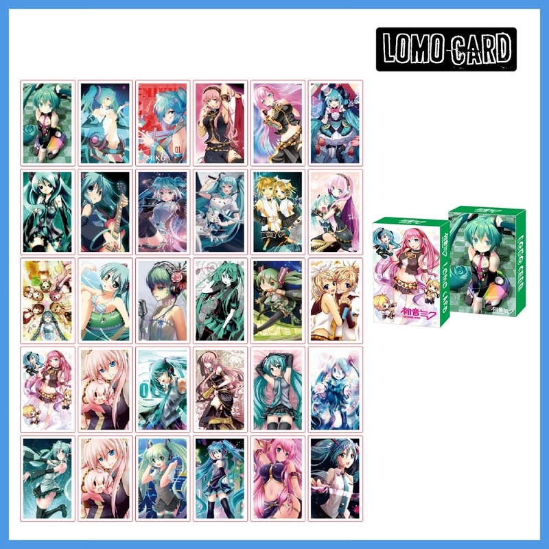 Bộ thẻ anime Tokyo Revengers/Haikyuu/My Hero Academia/Attack on Titan/NARUTO/ONE PIECE/JOJO/Hatsune Miku