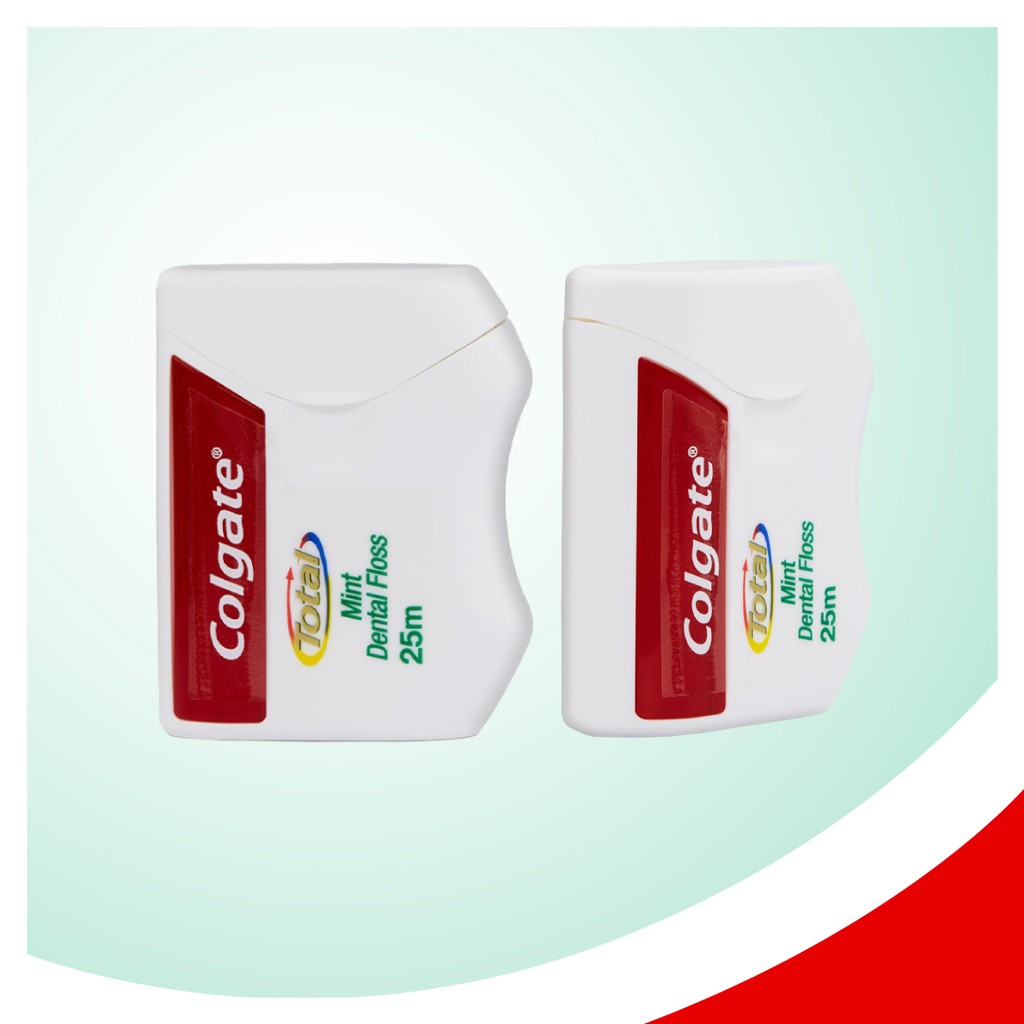 [Mã FMCGCO5 giảm 8% đơn 250K] Bộ 2 Chỉ nha khoa Colgate Total Dental Floss hư