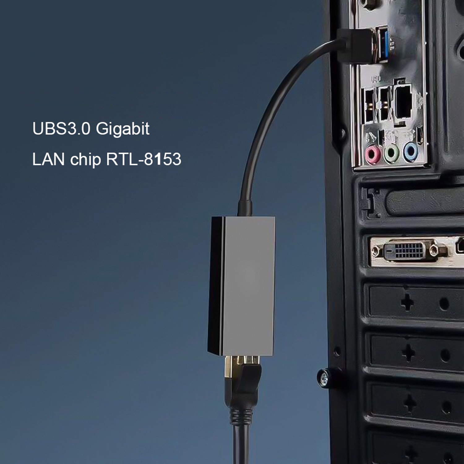 Usb 3.0 Ethernet Sang Rj45 1000mbps Lan Rtl8153 | BigBuy360 - bigbuy360.vn