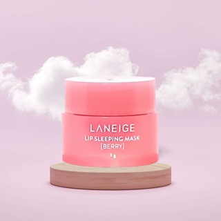 (AUTH) Mặt Nạ Môi Laneige: Dưỡng Ẩm, Mềm Môi Và Gỉam Thâm Hiệu Quả 3g (Hương Berry)(Có Sẵn)