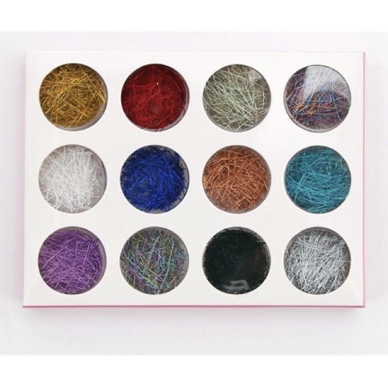 Nhủ tóc sợi 12 màu