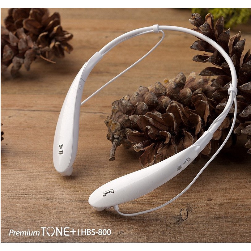 Tai nghe bluetooth đeo cổ nghe được 2 bên tai, kiểu dáng thể thao HBS800