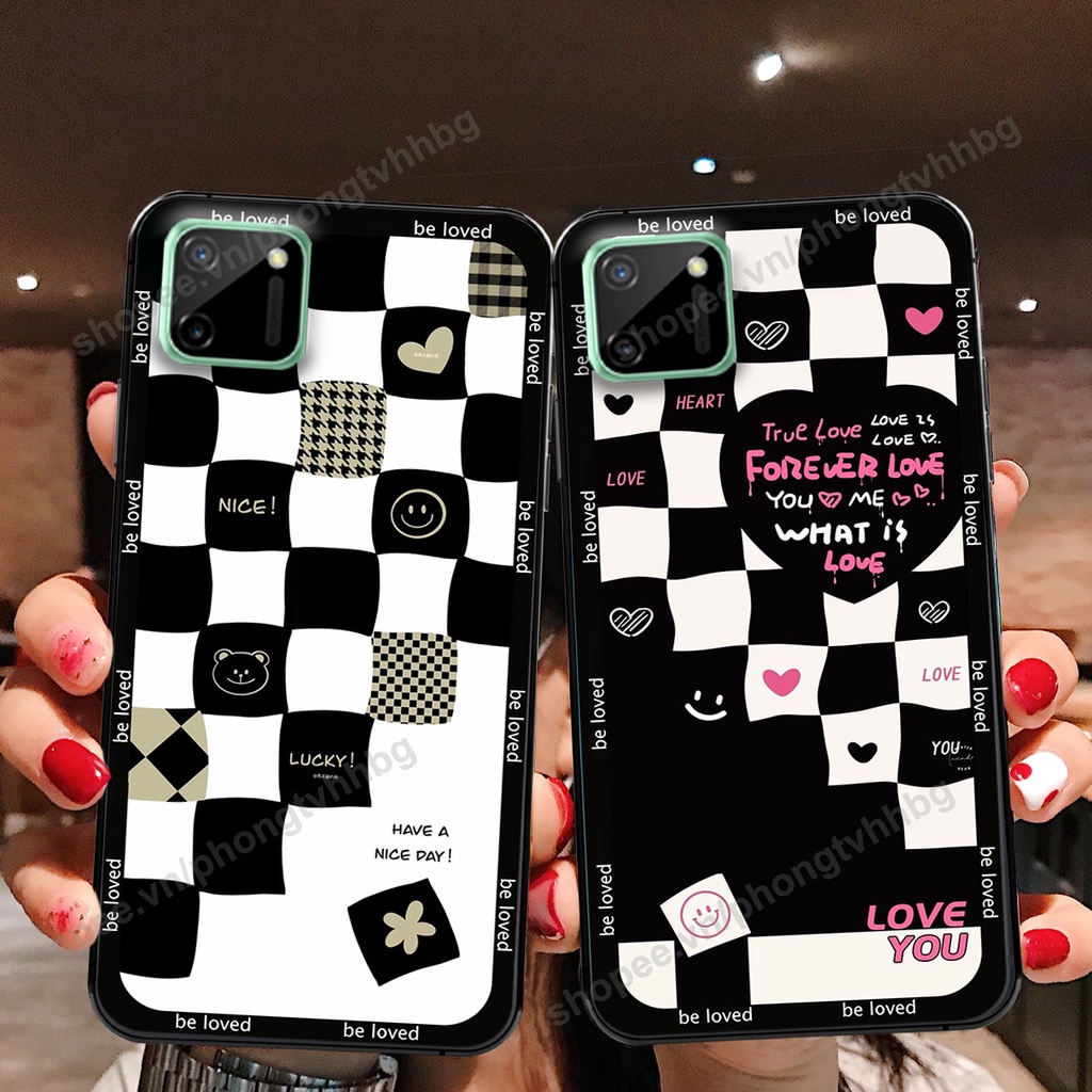 Ốp lưng Realme C11 / Realme C11 2021 / Realme C20  ốp họa tiết trái tim caro, chuột mikey thể thao cực đẹp cute cực bền