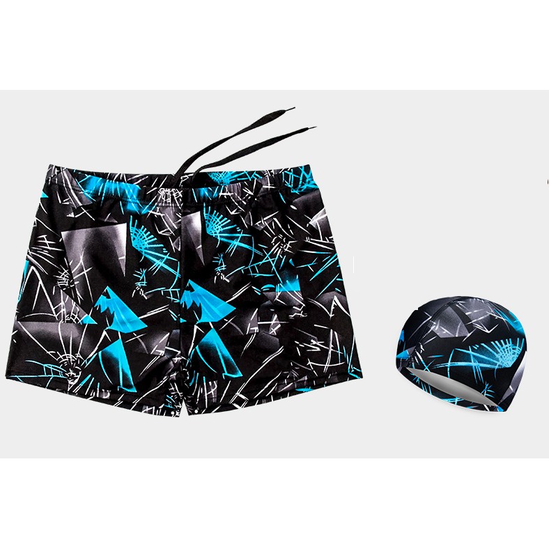 Quần bơi Nam kèm nón bơi như hình | BigBuy360 - bigbuy360.vn