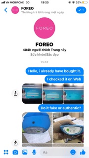 [Hàng order] Máy rửa masage mặt Foreo Luna mini 2 hàng Auth