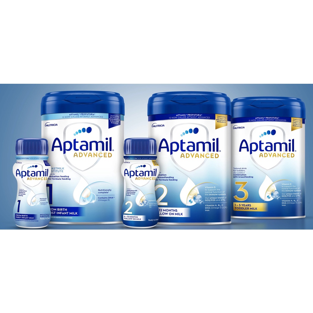 Sữa Aptamil Profutura Anh số 1,2,3- 800g cho bé Date 2025