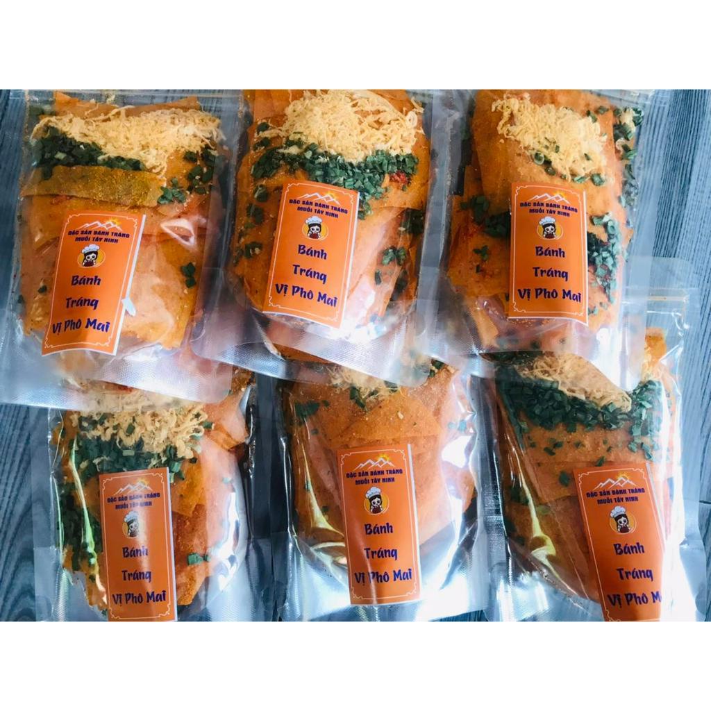 Bánh tráng vuông pho mai tôm chà bông 100gr