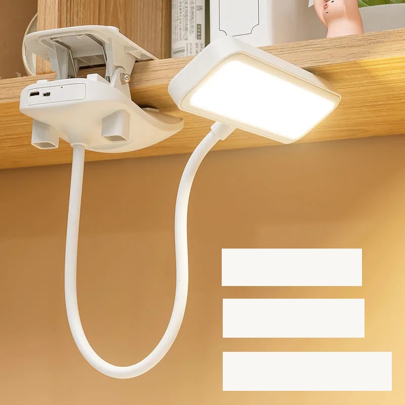 Đèn Học Chân Kẹp, Đèn Chống Cận Để Bàn Kẹp Siêu Tiện Titan.st