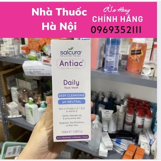 CHÍNH HÃNG Sữa rửa mặt Antiac DAILY Face Wash 150ml