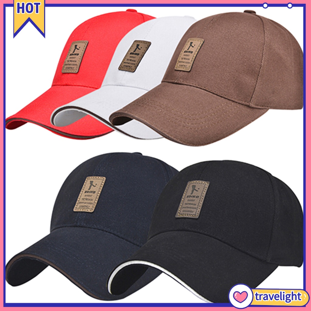 [Travelight] Mũ lưỡi trai cotton chống tia uv thiết kế thời trang phong cách mùa hè cho nam