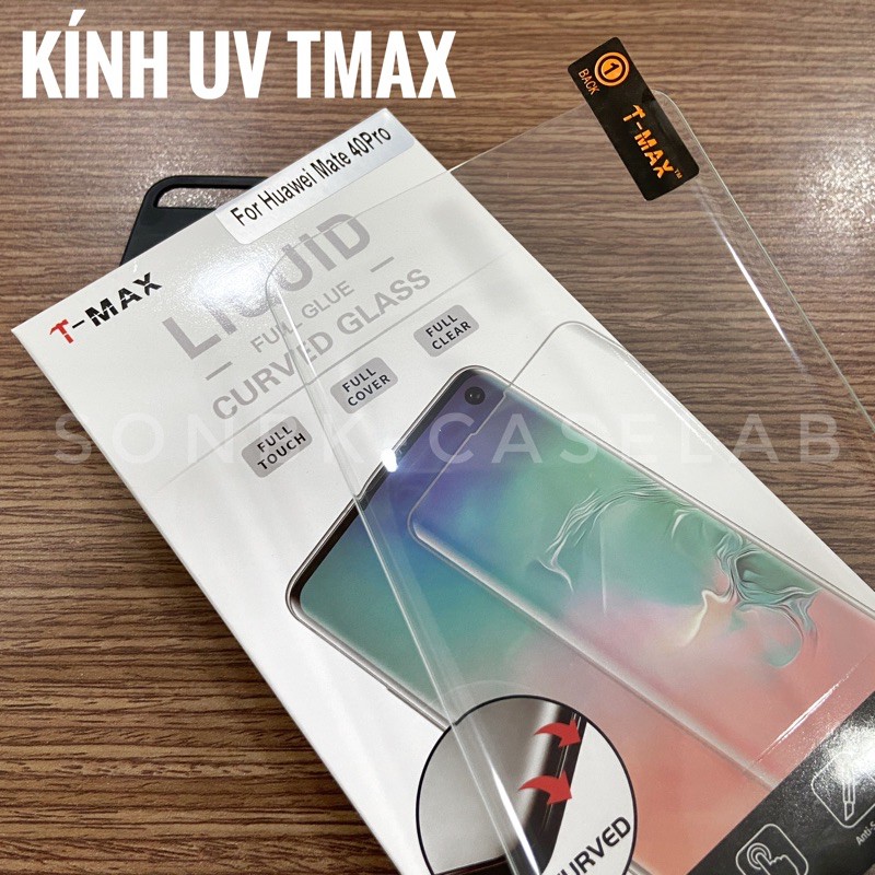 Kính UV TMAX chính hãng cho HUAWEI MATE 20 - 30 - 40 PRO, P30 - P40 - P50 PRO