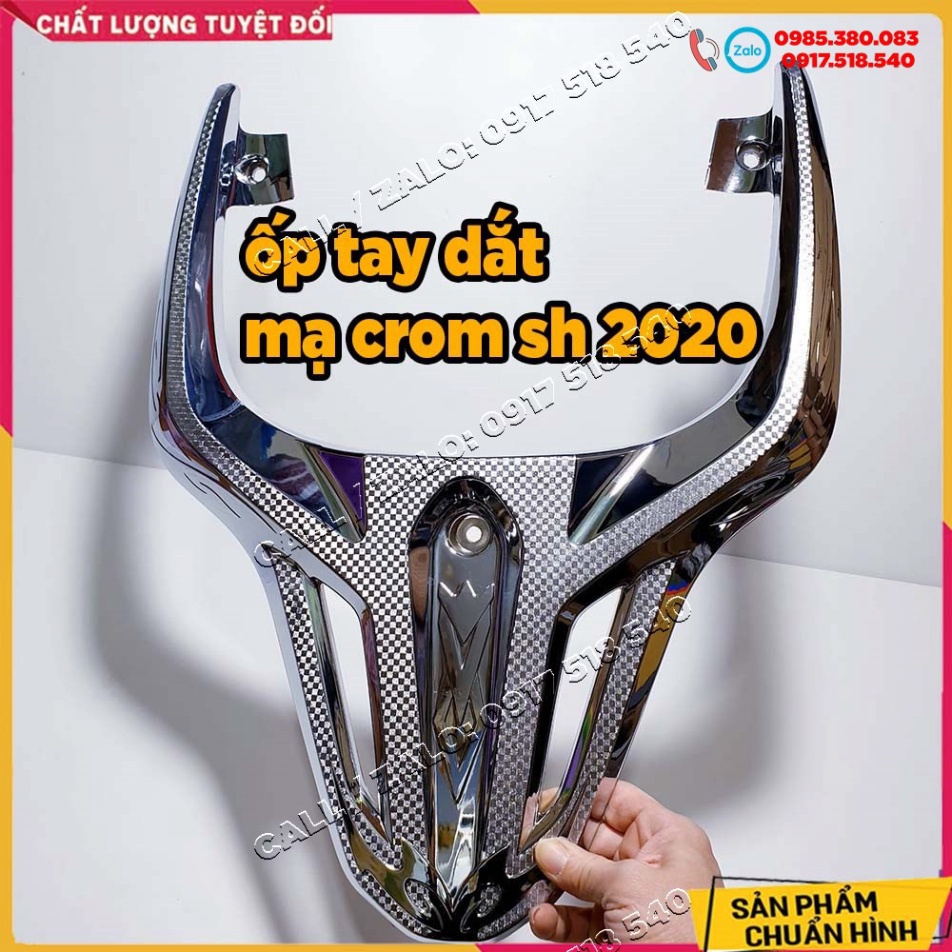 Bộ Ốp Xi Crom Gắn SH 2020 - Sh 2021 - SH 2022 Hàng Artistar ( có bán lẻ từng món ) Nhựa ABS cao Cấp