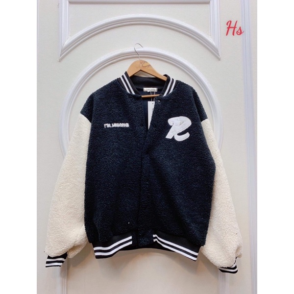 Áo khoác lông chữ R HS6