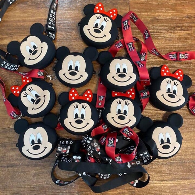 Túi silicon Mickey cho bé