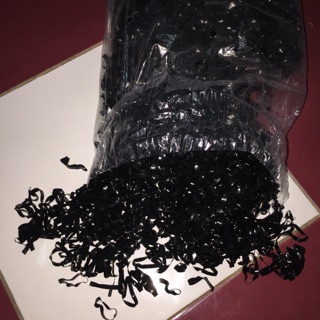 1KG Thun dẻo màu đen cột tóc