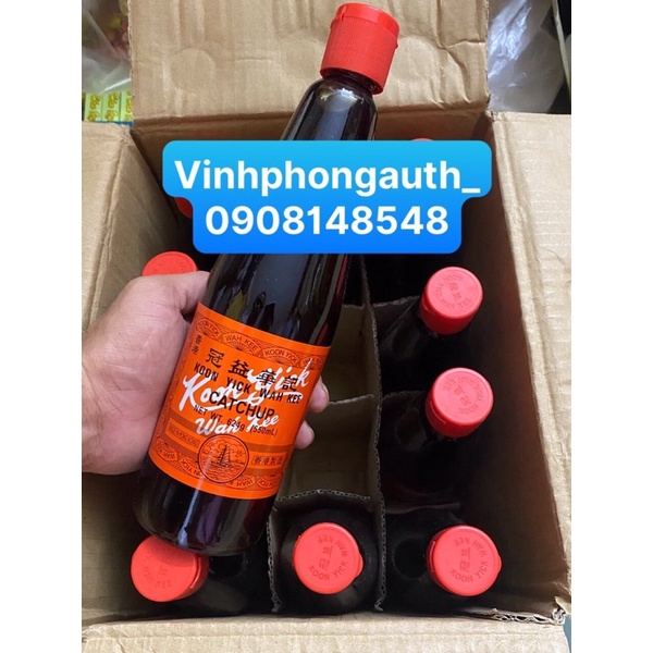 Giấm Catchup/ Sốt Catchup Koon Yich Wah Kee 500ml - HK