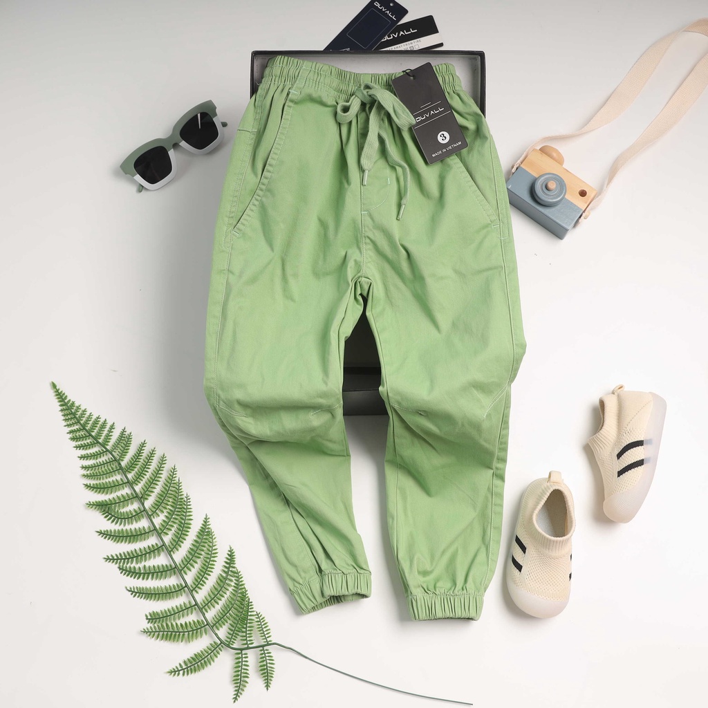 Quần Jogger Khaki Co Dãn cho Bé