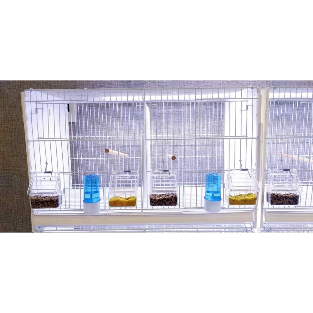 Các loại bình cấp nước tự động cho chim loại nhập khẩu (trắng)