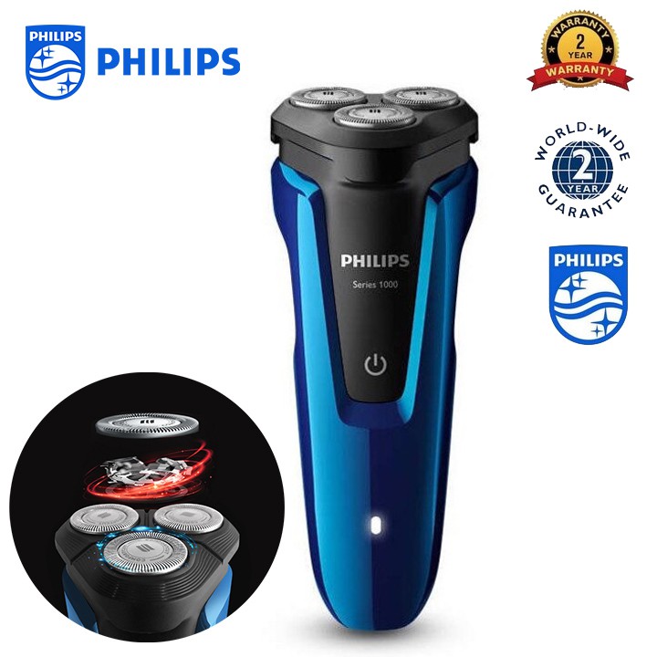 Máy cạo râu khô và ướt cao cấp, thương hiệu Philips - S1050 (Hàng Chính Hãng - Bào hành 2 NĂM)