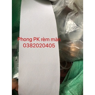 Lẻ 1m mếch nhựa cứng may rèm vải, keo may màn