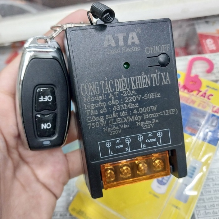 Công tắc điều khiển từ xa ATA-20A - Điều khiển công suất cao
