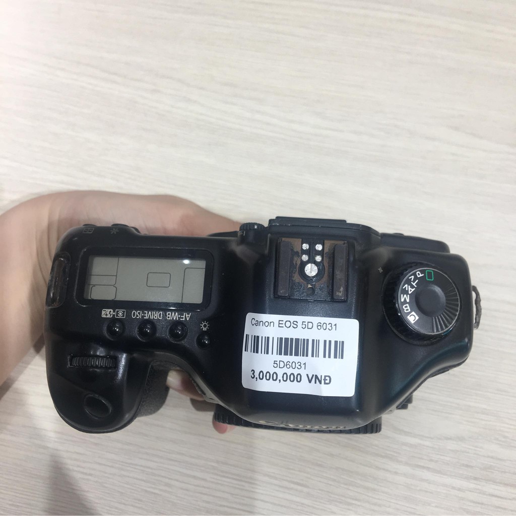 Máy ảnh Canon 5D MARK 1 kèm lens Canon 50mm f1.8 II  hàng xách tay | BigBuy360 - bigbuy360.vn