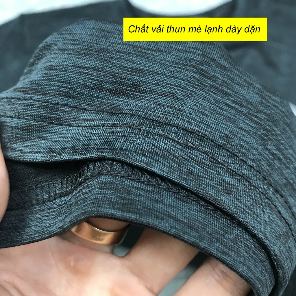 Áo thun nam dài tay chất vải thun mè lạnh co giãn 4 chiều hàng VNXK. Áo giữ nhiệt nam cổ tròn. | BigBuy360 - bigbuy360.vn