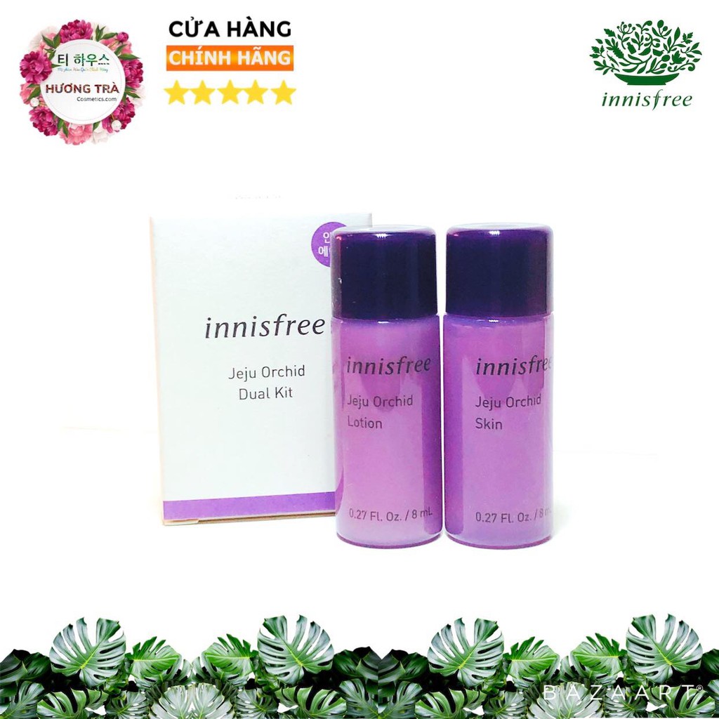 Bộ Trẻ Hóa Làn Da Tinh Chất Hoa Phong Lan Innisfree (2món)