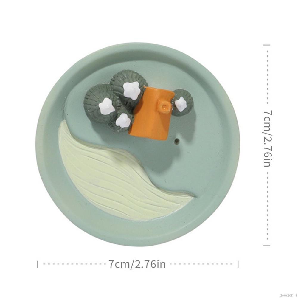 Khay cắm nhang hình động vật hoạt hình bằng nhựa resin dễ thương