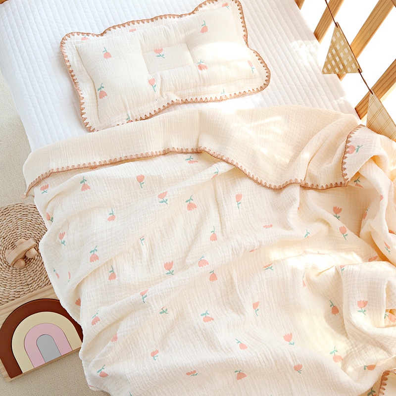 Vỏ Chăn Điều Hòa 4 Lớp Chất Lượng Dành Cho Trẻ Sơ Sinh