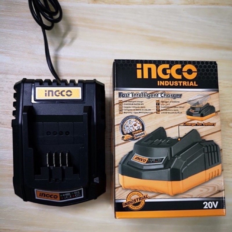 INGCO sạc 20V FCLI2001