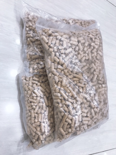 ✅GỖ NÉN LÓT CHUỒNG HAMSTER THỎ BỌ NHÍM 1KG