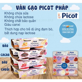 Váng gạo Picot Peptit đủ vị dùng cho bé dị ứng đạm bò