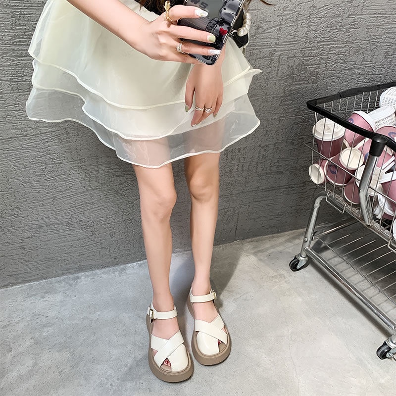 Dép sandal nữ giày sandal Giày Sandal Đế Dày Thời Trang Mùa Hè Dành Cho Nữ