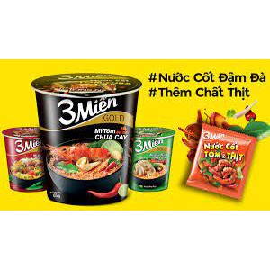 Mì 3 Miền (Tôm hùm, Lẩu gà, Bò hầm, Chua cay, Lẩu chay..) | BigBuy360 - bigbuy360.vn