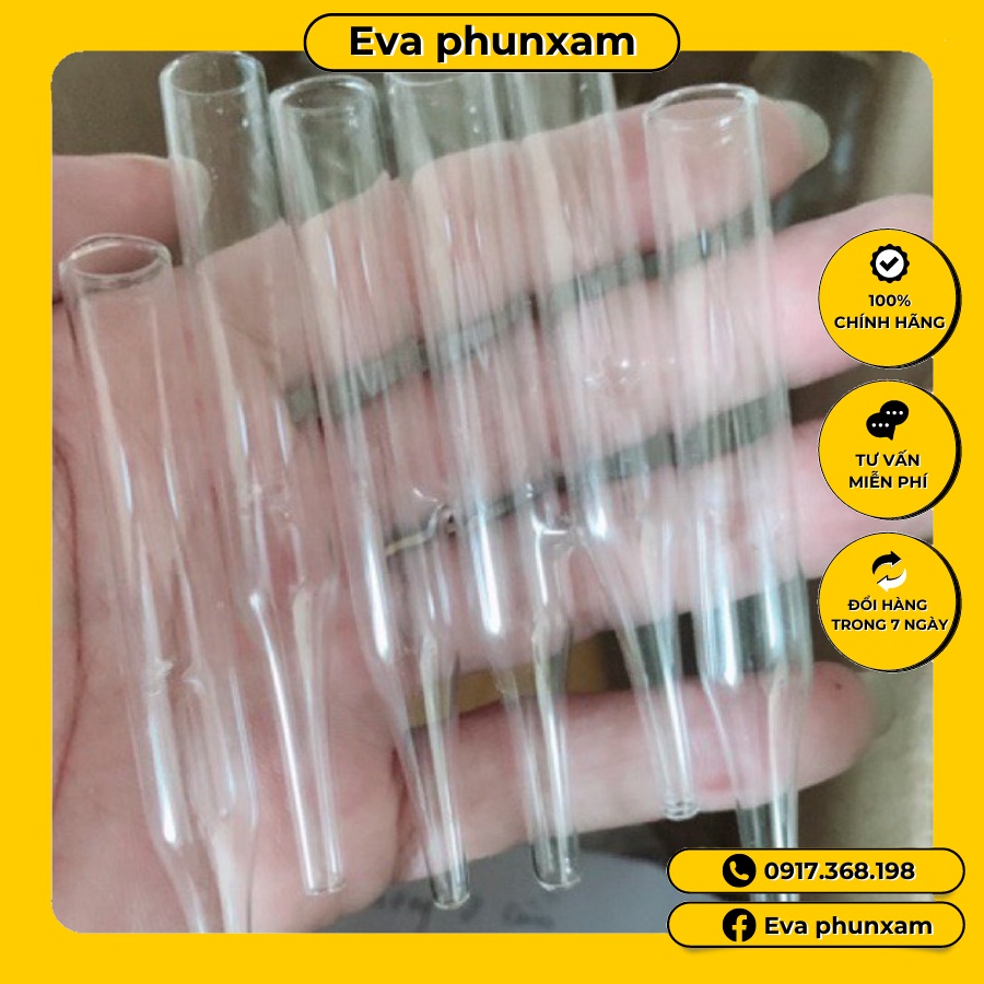 Combo 10 ống hút mụn hút dầu spa thẫm mỹ viện