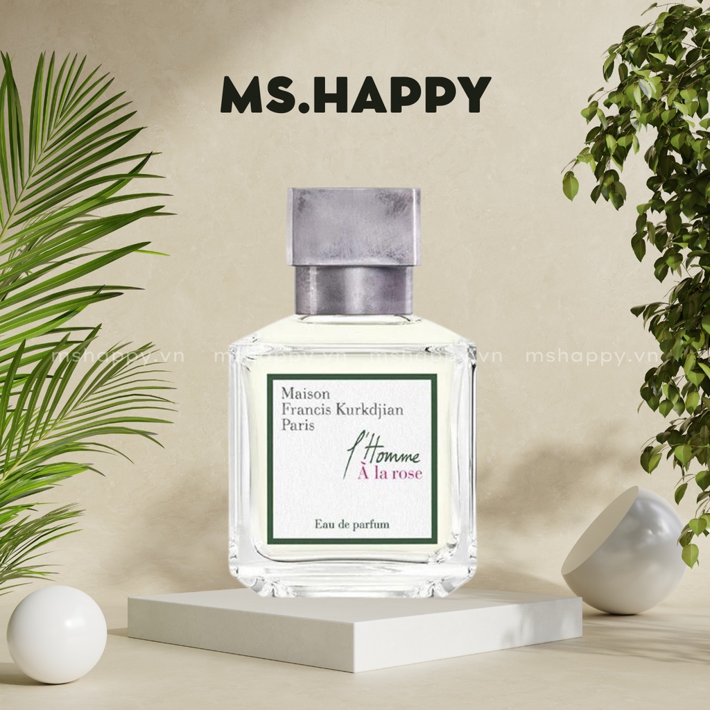 10ml 𝐌𝐅𝐊 𝐋'𝐇𝐨𝐦𝐦𝐞 𝐀 𝐋𝐚 𝐑𝐨𝐬𝐞 - Nước hoa nam