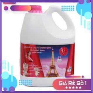 [XẢ HÀNG] [XẢ HÀNG] Nước giặt Hi Class can 3500ml Màu Hồng hàng công ty