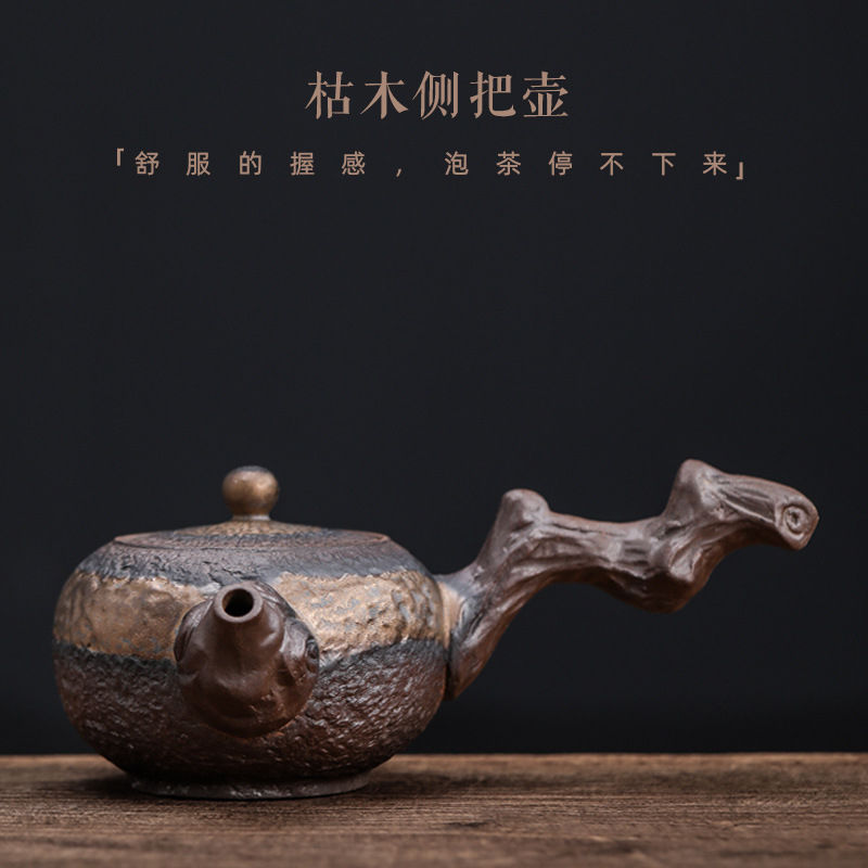 Ấm Trà Bằng Đá Thủ Công Phong Cách Trung Hoa