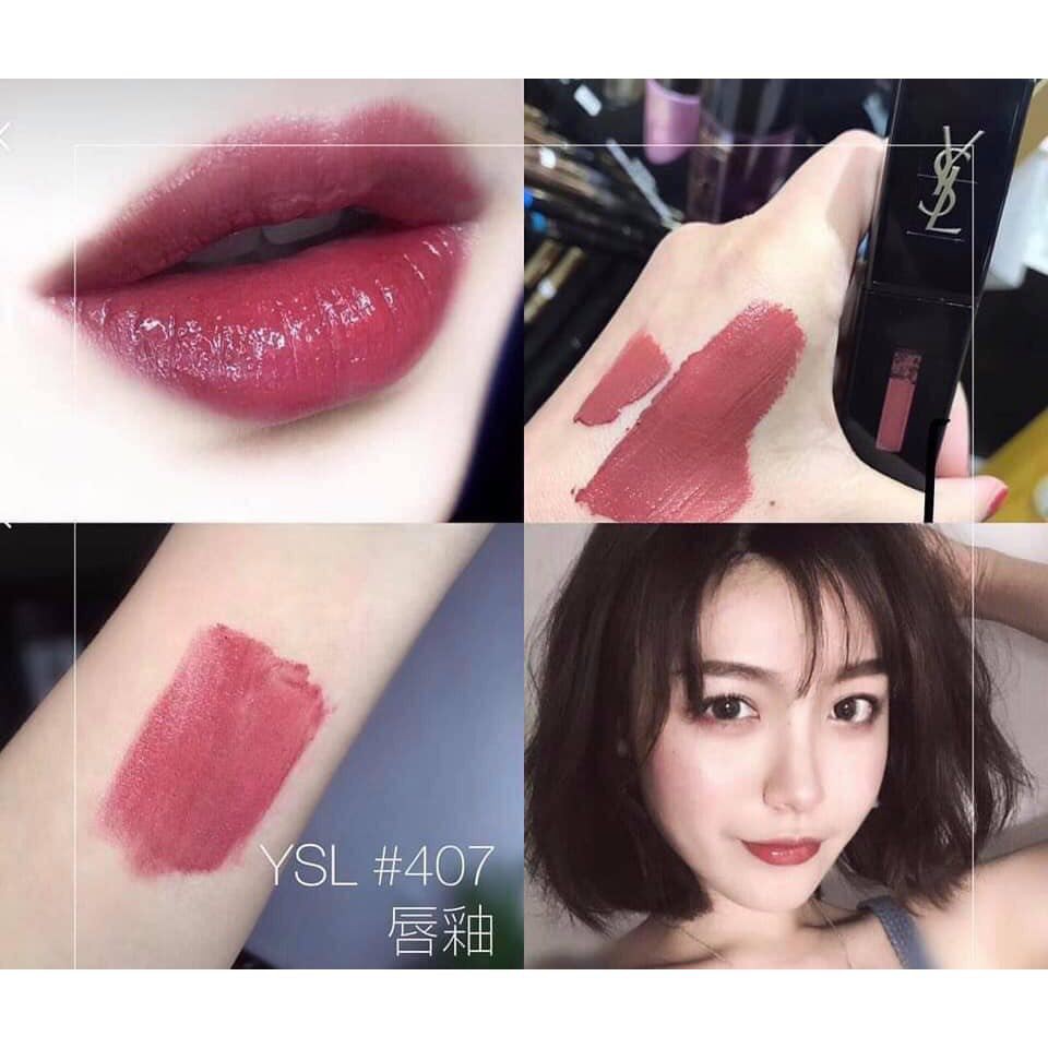 Son kem lì YSL Vinyl Lip Stain Cream