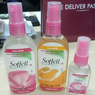 Xịt chống muỗi Soffell 80ml