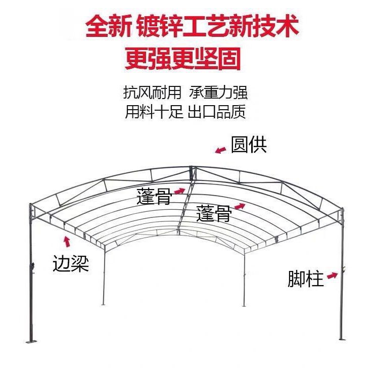 Xưởng sản xuất lều phục vụ ăn uống trực tiếp tại nông thôn nhà hàng tiệc cưới di động quầy mái hiên để xe ngoài tr