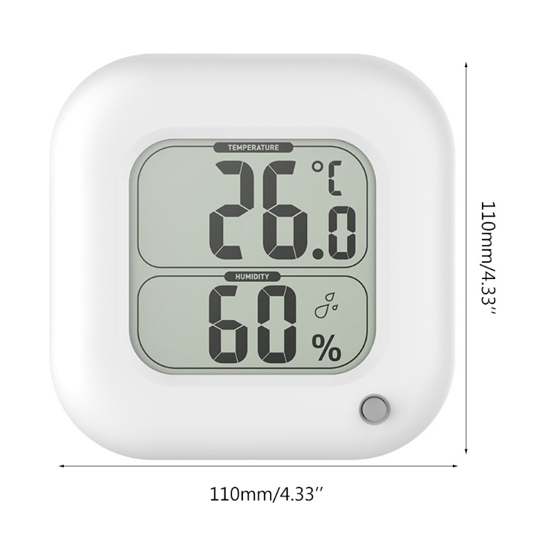 Máy Đo Nhiệt Độ Và Độ Ẩm Kỹ Thuật Số Fahrenheit / Celsius Dùng Trong Nhà / Văn Phòng