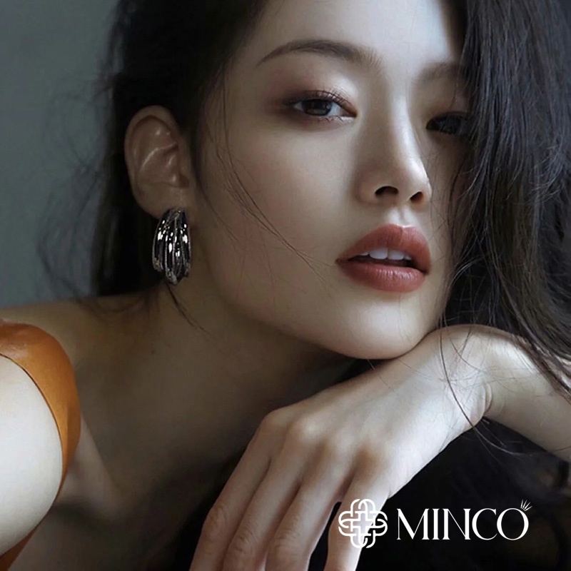 Bông tai Nữ Xinh Minco Accessories bạn gái khuyên tai nhiều vòng thời trang trang sức yêu thích sành điệu cho nữ BT208