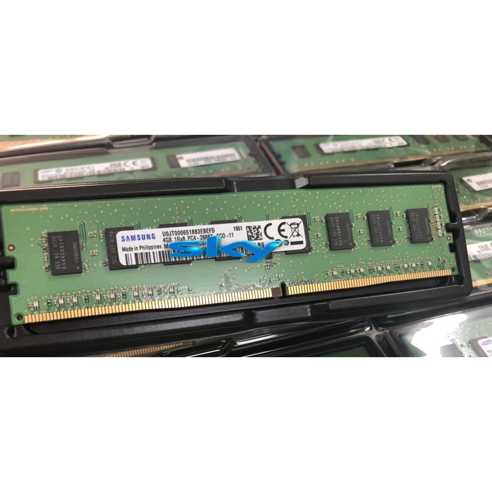 RAM Samsung 4GB DDR4 Bus 2666MHz 1.2V PC4-2666 Chính Hãng Dùng Cho Máy Tính Để Bàn PC Desktop Bảo Hành 36 Tháng 1 đổi 1