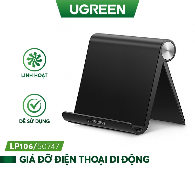 Giá đỡ Điện thoại/Máy tính bảng năng động UGREEN LP106 - Hàng phân phối chính hãng - Bảo hành 18 tháng