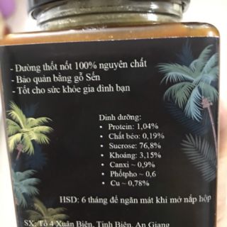 Đường thốt nốt nước Sáu Tâm
